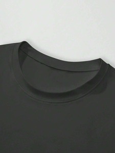 T-shirt à manches courtes pour homme, coupe ample, col rond, imprimé graphique, fabrication directe, personnalisation disponible.F10 - Product Image 3