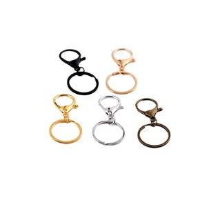 Multi Color Metal Lobster Clasp Keychain <b>Ring</b> Set For DIY Bag Accessories - Product Image 5