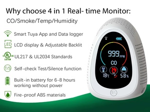 Prise en charge <span class=keywords><strong>de</strong></span> l'api OEM ODM connexion Tuya WiFi détecteurs <span class=keywords><strong>de</strong></span> gaz portables <span class=keywords><strong>de</strong></span> température et d'humidité alarme <span class=keywords><strong>de</strong></span> fumée et <span class=keywords><strong>détecteur</strong></span> <span class=keywords><strong>de</strong></span> <span class=keywords><strong>monoxyde</strong></span> <span class=keywords><strong>de</strong></span> <span class=keywords><strong>carbone</strong></span> - Product Image 2