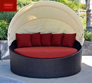 <span class=keywords><strong>Lettino</strong></span> Prendisole da Esterno in Rattan per Spiaggia e <span class=keywords><strong>Mare</strong></span>, Design Relax, Colore a Scelta - Product Image 5