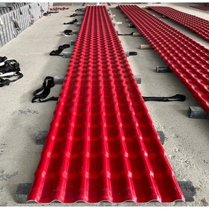 ASA Weather Resistant Synthetic Resin Corrugated <strong>Tile</strong> Wide Thickened Anti Aging Roof <strong>Tile</strong> System - Product Image 3