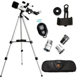 Telescopio Rifrattore Gskyer con Apertura 70mm e Montatura AZ 400mm, Rivestimento FMC, Struttura in Metallo e Plastica - Product Image 1