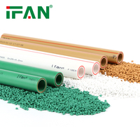 Système de canalisation IFAN, tube PPR PN12.5-PN25, tuyauterie en plastique PPR pour l'eau