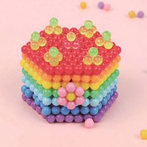 2025 New DIY Puzzle Toy for Kids High Quality 5000 <b>Beads</b> 24 Colors 5mm Sticky <b>Beads</b> Magic <b>Beads</b> Shape Auqa Fuse - Product Image 3