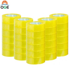 CuộN Jumbo In Logo Thương Hiệu Tùy Chỉnh Mẫu Miễn Phí Nhà Cung Cấp Băng Dính Đóng Gói Bopp Mỏng Manh In Chống Thấm Nước - Product Image 1