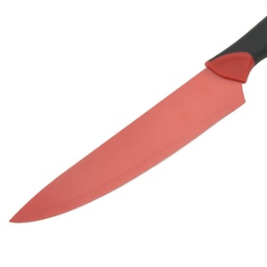 6 Pieces Stainless Steel Chefs <b>Knives</b> <b>Set</b> Nonstick Coated <b>Sharp</b> <b>Knife</b> <b>Set</b> Peeler Kitchen <b>Knife</b> for Cutting Meat Fruit - Product Image 2