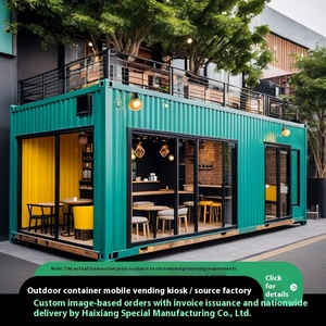 Contenitore modulare rosso creativo di MCG per il negozio commerciale all'aperto della strada dell'ufficio Internet Homestay Hotel o case del contenitore - Product Image 4