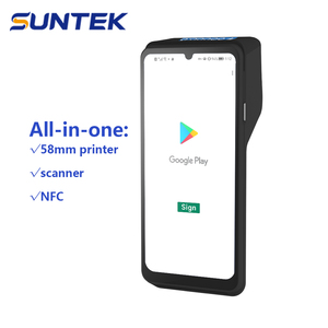 Terminal POS Móvil Inteligente Todo en Uno Android 15 GMS 6.75 2.4'' para Lotería/Pedidos de Comida con Impresora NFC - Product Image 1