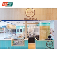 Vitrine de rangement verrouillable sur mesure pour boutique, fournisseur ODM, design pour magasin de fromages et de thé