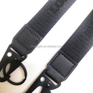 사용자 정의 나일론 짧은 스트랩 짠 자동차 키 체인 팔찌 로고 두꺼운 짠 나일론 목 끈 PU 사용자 정의 오토바이 끈 - Product Image 6