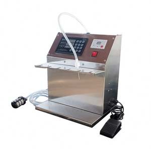 Machine de remplissage semi-automatique de liquides pour sachets à bec verseur (lait, jus, thé, soupe, mangue, prune) - Product Image 5