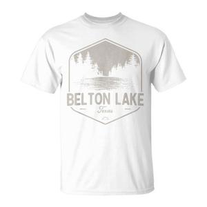 เสื้อยืดวินเทจเบลตันเลคเท็กซัสเอาท์ดอร์ส - Product Image 1