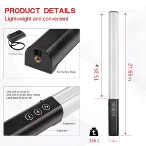 LUXCEO Q508A Luce LED Portatile per Video, Illuminazione Professionale per Studio Fotografico, Luce LED Ricaricabile - Product Image 3