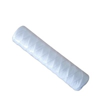 Pas cher prix JHM chaîne plaie cartouche filtrante à eau 10 pouces 1 ~ 10 microns filé pp filtre pour maison boisson système de filtre à eau