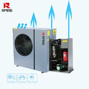 RMRB High Quality Convenient Smart Defrosting 11.2kW 50Hz R32 Multifunction Monoblock Air Source Air to Water Heat Pump