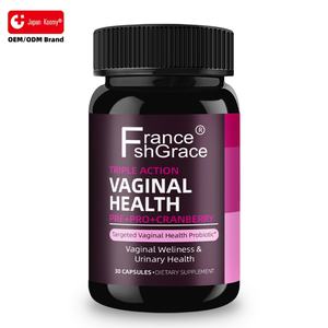 Suplemento Probiótico de Triple Acción Personalizado para Mujeres, para el Apoyo Vaginal, Digestivo e Inmunológico, Cápsulas Probióticas para Mujeres - Product Image 1