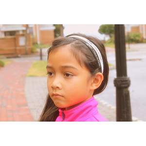 Diadema Deportiva Casual de Nailon Antideslizante para Mujer Fear0 con Mensaje 'I Have No Fear' para Gimnasio, Baloncesto, Running, Fútbol - Product Image 5