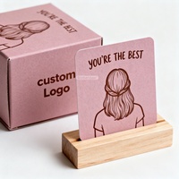 Cartes d'affirmation de la pleine conscience avec logo personnalisé OEM imprimant des citations inspirantes cartes d'affirmation quotidiennes pour femmes
