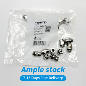 Original Germany FESTO NPQM Series Metal Push-in Fittings High Temperature Pneumatic Tube <b>Connectors</b> Food Safe Air Fittings - Product Image 6