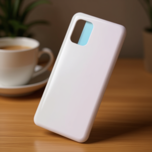 Cover posteriore Mi 10 Lite con design sfumato bianco da sogno, custodia protettiva - Product Image 3