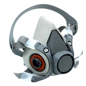Lager verfügbar Half Face Piece Wieder verwendbare Chemikalien Atemschutz maske zum Lackieren zum Fabrik preis - Product Image 6
