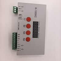 Kontroler LED DMX512 K-1000C Satu Tombol Alamat RGB RGBW untuk Lampu Linear Lampu Sorot