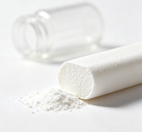 Extrait de plante en poudre de qualité alimentaire Bifidobacterium Adolescentis dans un récipient et une bouteille en plastique