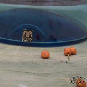 Daniele F. Paire de bocaux en verre bleu clair avec bouchons en liège 4 kg pour le stockage en cuisine et pour les fêtes Contenants en verre élégants - Product Image 5