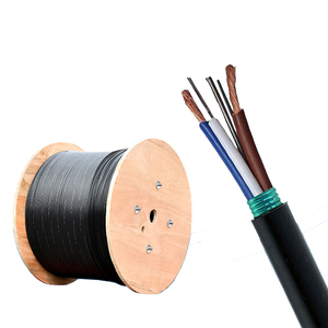 MT-GYTS-4B1 <span class=keywords><strong>4</strong></span> 코어 광섬유 복합 케이블 GYTS-4B1 + 2*0.5/1.0/1.5 광전기 장갑 광섬유 케이블 - Product Image 4