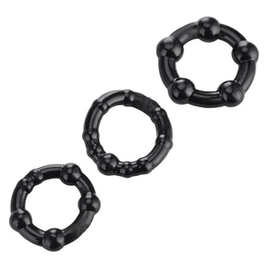Vendita calda 3 pz anelli pene di cristallo Delay anello Silicone Bdsm <span class=keywords><strong>accessori</strong></span> <span class=keywords><strong>erotici</strong></span> prostata adulti giocattoli del sesso per gli uomini - Product Image 4