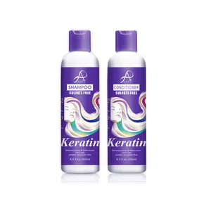 AEZU 200ml Unisex adulti Skala crema per capelli balsamo liscio Anti-giallo viola Shampoo biondo grigio capelli idratanti