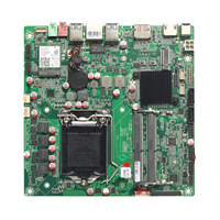Placa base B560M/H510M con 10400/10500/11400/11700 mini PC placa base CPU set B560M 10th generación caja pequeña Set