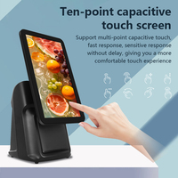 Sistema POS Todo en Uno con Pantalla Táctil de 15.6 Pulgadas, 4G, 64GB, Impresora NFC, Software de Caja Registradora, Terminal POS para Uso en Tiendas Minoristas