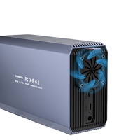 Carcasa de Aluminio para Discos Duros Akasis USB30, 25/35 Pulgadas, SATA, Unidad de Disco Duro Mecánica, RAID, Transmisión de Alta Velocidad