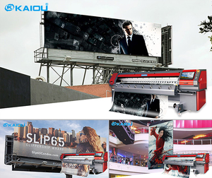 Kaiou 3,2 m lösungsmittel drucker gelten zu back-lit film digital 320cm 720dpi lösungsmittel drucker mit konica 1014i druckkopf - Product Image 6