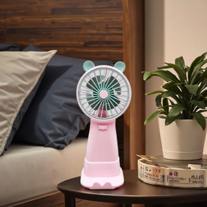 Ventilateur portable USB de bureau rechargeable 2025, mini-ventilateur de poche pliable pour usage extérieur, idéal pour les hôtels - Product Image 2