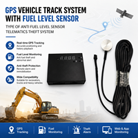 Système antivol télémétrique (à ultrasons) anti-sensorielle de niveau de carburant pour excavatrice, suivi de véhicule GPS, construction métallique RS232/RS485