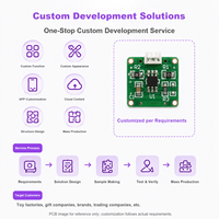 Module LCD PCBA personnalisé, Kit d'adhésif conducteur ACF, Pendentif en peluche, Jouet animal virtuel, Carte mère, Carte de circuit, Modèle OEM en gros