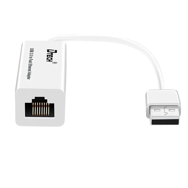 DTECH OEM एडाप्टर केबल मल्टी-फंक्शन USB 2.0 1.1 से RJ45 कनवर्टर हब