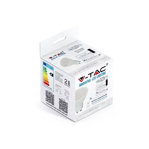 V-TAC Smart LED faretto GU10 4.5W WiFi RGB CCT dimmerabile APP compatibile Amazon Alexa Google Home SKU-2757- - Product Image 1