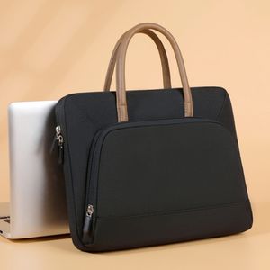 Promotion High Quality Leather <b>Laptop</b> <b>Bag</b> with Pocket Custom Printed <b>Laptop</b> Handbag for Business <b>Work</b> Life - Product Image 1