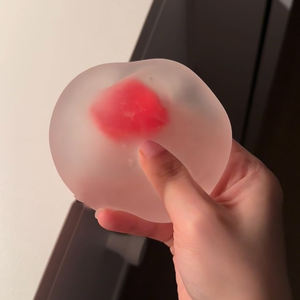 Bon sentiment 6cm fraise Mochi Squishy balle jouet Super doux soulagement du Stress cadeau pour enfants adultes libération de Fatigue jouets à presser - Product Image 4