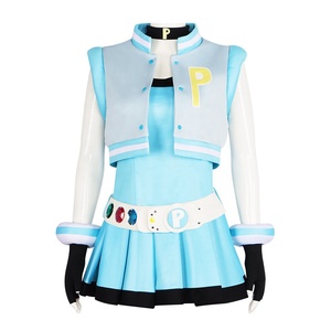 Disfraz de Cosplay de Personaje de TV Power Girls Blossom, Uniforme de Flor Peluda con Burbujas Rodantes para Halloween y Actuaciones Escénicas - Product Image 3