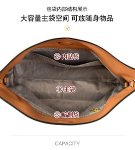 Nouveaux Sacs Bandoulière de Créateur Tendance en Cuir PU de Haute Qualité, Sacs Messager Décontractés, Cabas de Luxe pour Femmes, Sacs à Main et Pochettes - Product Image 2