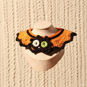 Nuevo conjunto de <span class=keywords><strong>accesorios</strong></span> de moda para mascotas de lujo, <span class=keywords><strong>disfraz</strong></span> de tema de Halloween de estilo de punto cálido para otoño e invierno, patrón sólido - Product Image 2