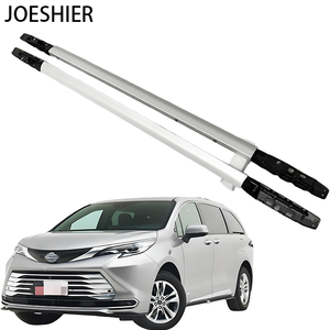 JOESHIER ขายส่งแร็คหลังคาสำหรับรถยนต์ 4x4 สำหรับ Toyota Sienna พร้อมราวข้างและราวหลังคา ทำจากอลูมิเนียมอัลลอย ติดตั้งง่าย - Product Image 1