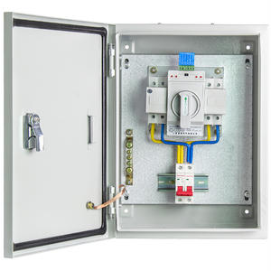 Interruptor de Transferencia Automática de Doble Potencia Gcdch 2P63A Monofásico 220V, Caja de Distribución de Control Completo con Operación Manual - Product Image 1