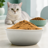 Arôme améliorant pour aliments pour animaux de compagnie et stimulateur de saveur pour aliments pour chats/chiens avec poudre aromatisante au foie de poulet, friandise pour petits animaux