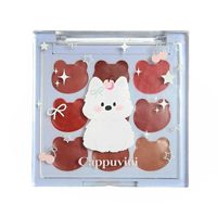 Cappuvini Vibrant Bear Crème à lèvres mate 9 couleurs Longue durée Hydratante et imperméable Gloss à lèvres Maquillage