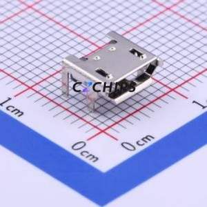 U-MICRM05P-BF13 USB Connector SMD Connector ( Connector Type: Micro-B )( Protocol Standard: USB 2.0 )( Gender: Female ) - Product Image 1